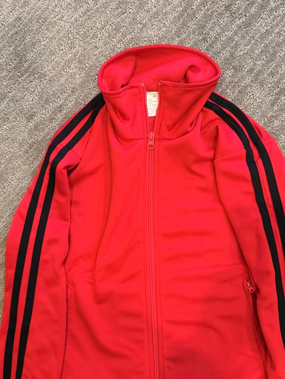 Balera Red Striped Sleeve Track Jacket